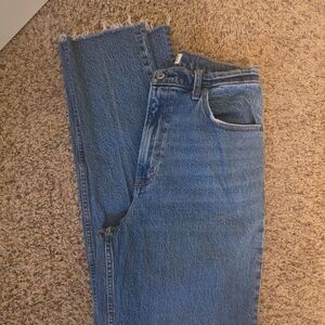 Women Aberocrombie & Fitch The 90s Straight Ultra High Rise Jeans